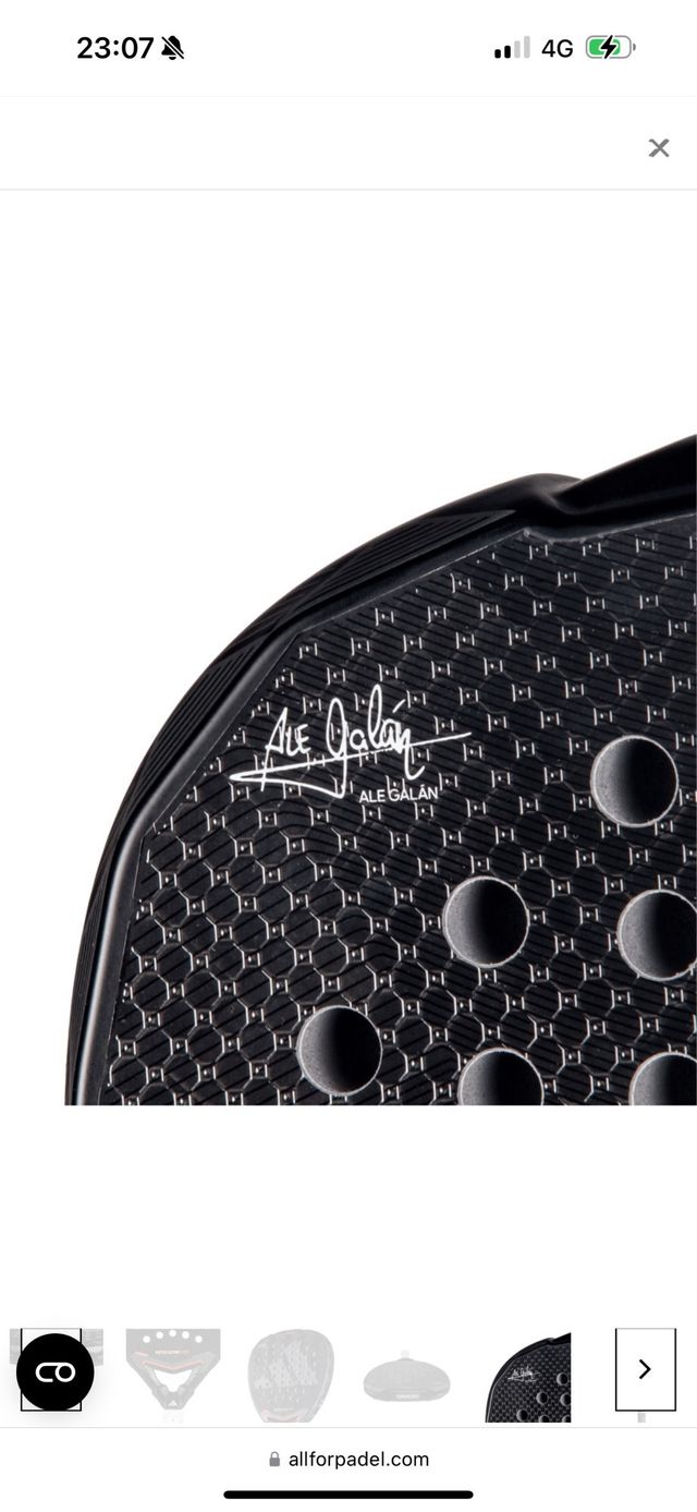 Pala Adidas Metalbone HRD+ 3.4 Ale Galán