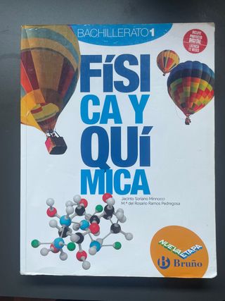 Física y Química 1 Bachillerato Nueva etapa Bruño