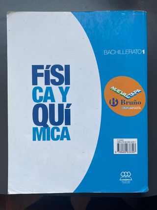 Física y Química 1 Bachillerato Nueva etapa Bruño