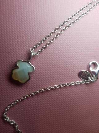 Collar y pulsera Tous plata