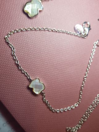 Collar y pulsera Tous plata