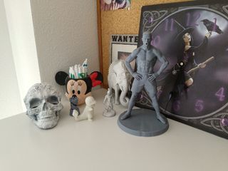 Figuras colección: Cristiano, Calavera...