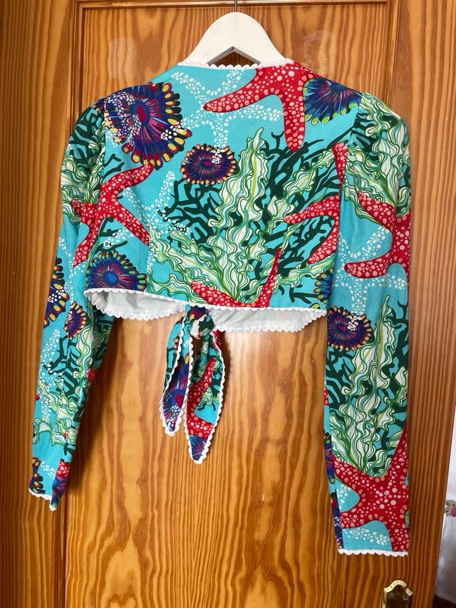 Crop top Carmen Horneros - Talla M