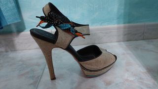 Sandali Cafénoir beige/marroni