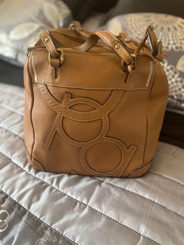 Bolso Purificación García marrón