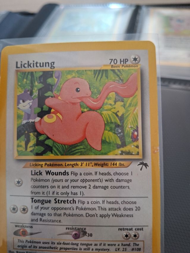 Carta Pokémon Lickitung 16/18