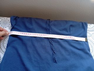 Camiseta Zara TRF azul sin mangas L