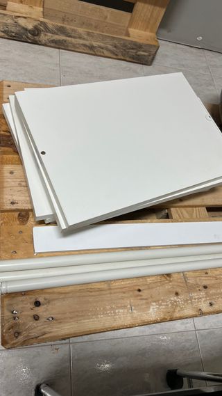 Mueble blanco IKEA - Armario para ropero 