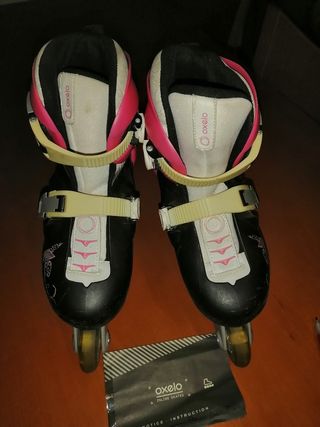 Patines Oxelo + casco y protecciones
