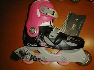 Patines Oxelo + casco y protecciones