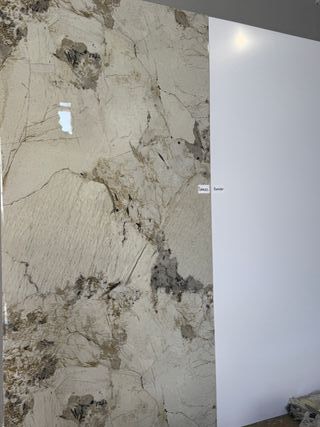 Placa decorativa PVC beige