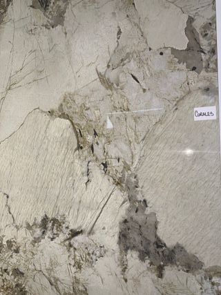 Placa decorativa PVC beige