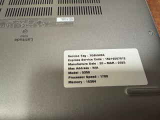 Dell Latitude 5350 Ultra 7, 2 en 1 Convertible