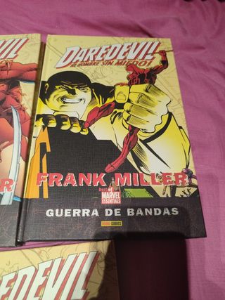 Daredevil de Frank Miller. Tres tomos tapa dura.