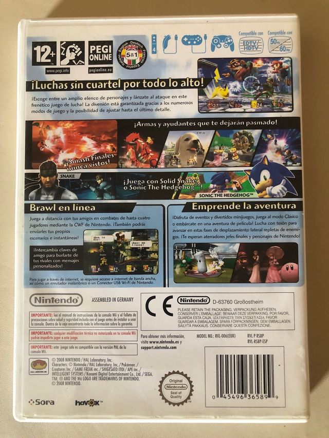 Super Smash Bros Brawl para Wii