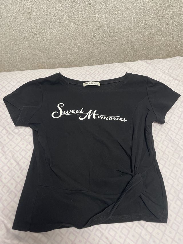 Camiseta negra Vinceotto - Talla M/L