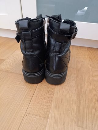 Botines militares Mango - negros