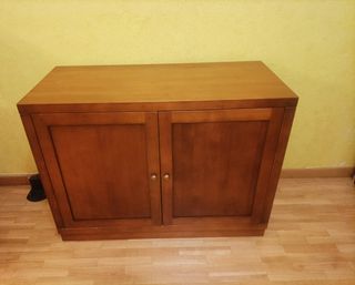 Mesa auxiliar madera - marrón