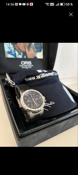 Reloj Oris edición limitada