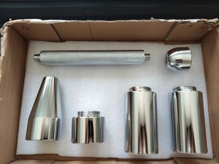 Clubbells nuevo de acero inoxidable.Ajustable