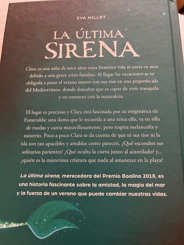 La última sirena. Premio Boolino 2018 / The Las...