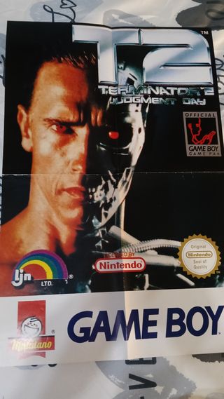 Poster Terminator 2 Game Boy