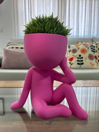 Maceta decorativa Plantón rosa