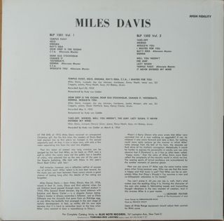 Vinilos Jazz: Miles Davis, Sonny Clark
