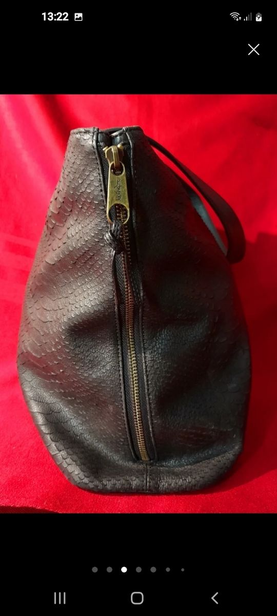 Bolso Kipling negro piel