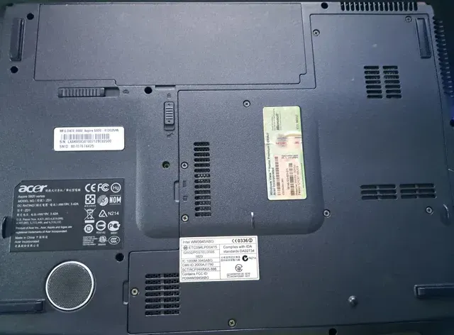 Portátil Acer 5920 blanco - 320gb