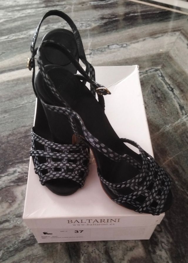 Sandali Baltarini 37 - Blu/Nero