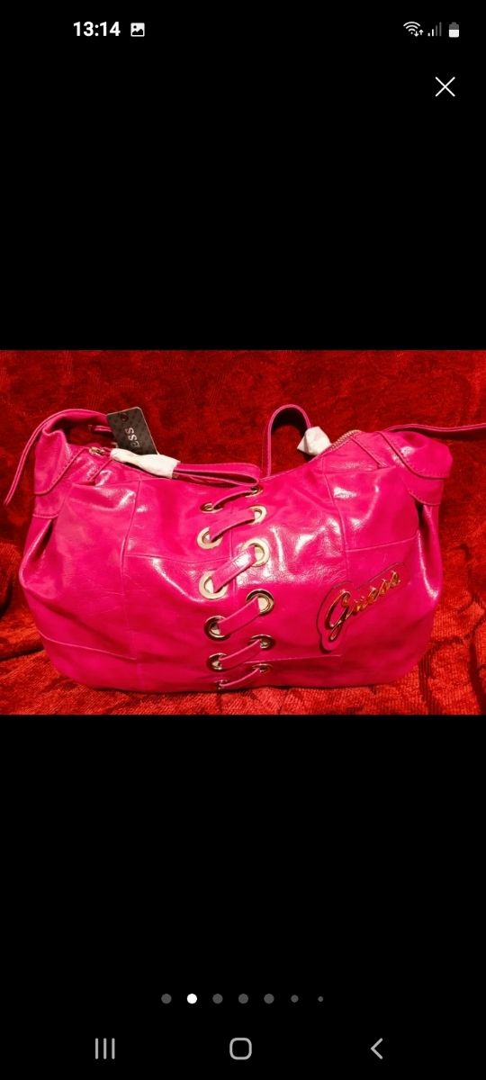 Bolso Guess rosa