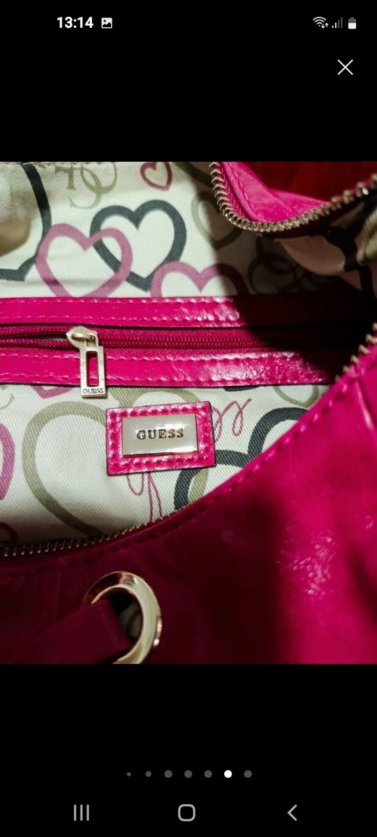 Bolso Guess rosa
