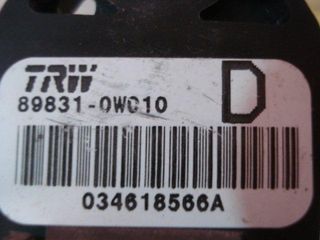 Airbag Centralita Toyota Verso 898310W010 89831-0W010 034618566A