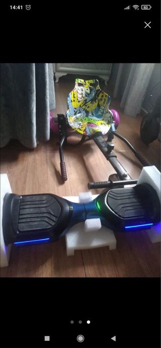 Kart eléctrico + Hoverboard