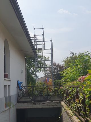 Andamio metálico para obra DECAME