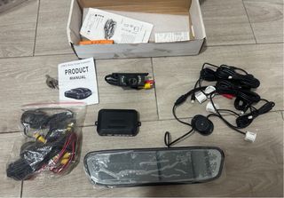 Espejo retrovisor cámara trasera + sensores