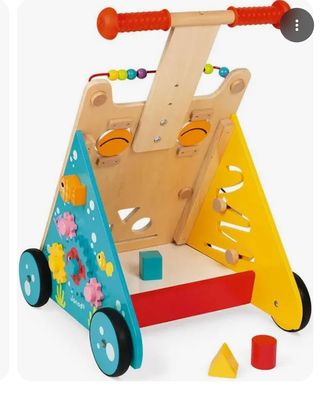 Andador/ Corre pasillos Janod Gato Juguete Madera