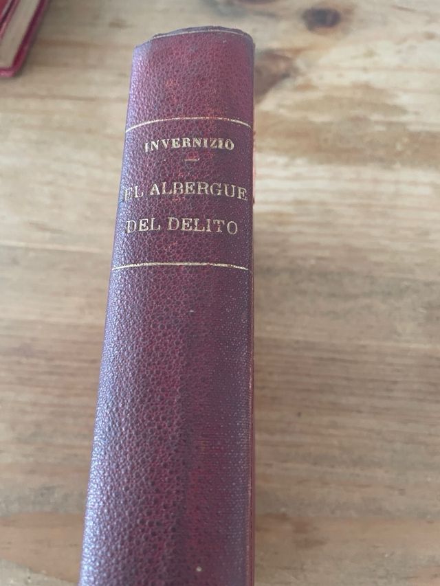 libro de 1909. El albergue del delito