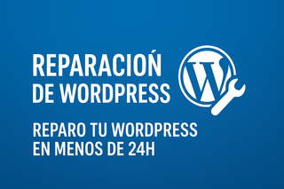 Reparación y diseño urgente de paginas WordPress