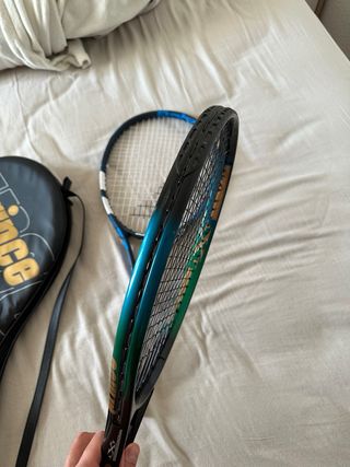 2 Raquetas Prince y Babolat