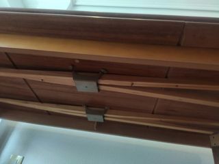 Mesa madera maciza extensible