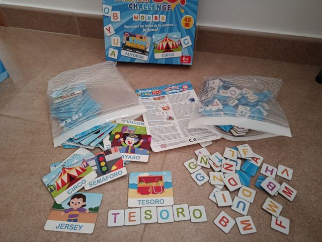 3,2,1... Go! Challenge Words