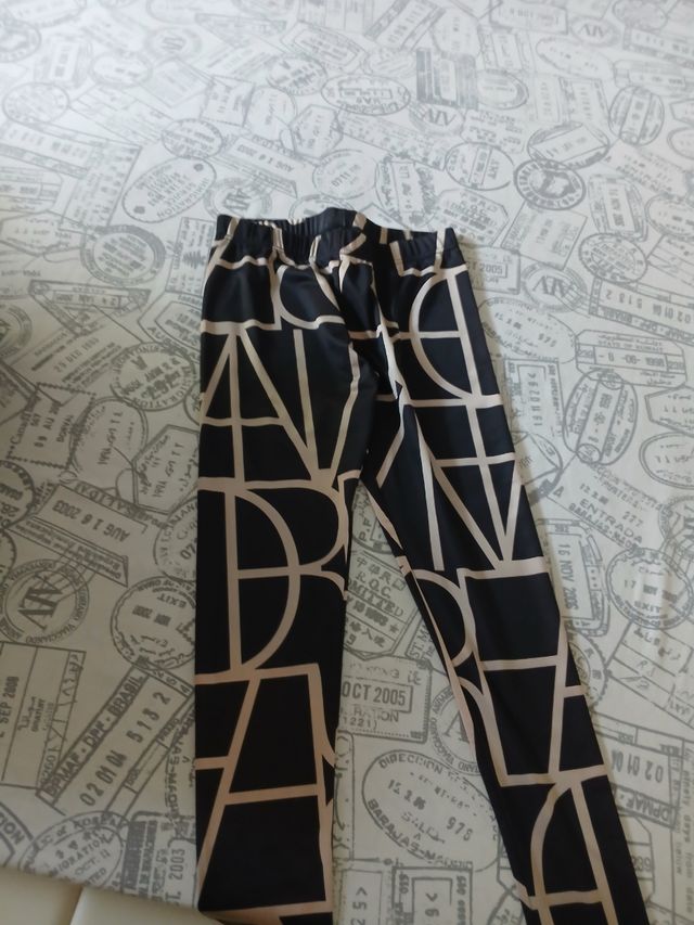Leggings fantasia geometrica