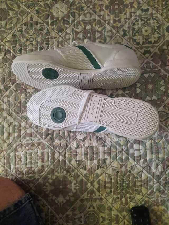 Zapatillas Lacoste Blancas-Verdes