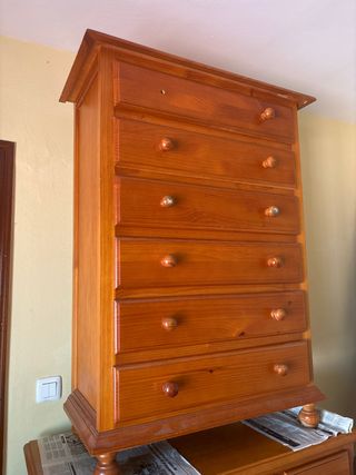 ULT OPORTUNIDADCajonera madera maciza 6/7 cajones 