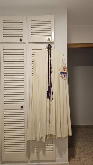 Túnica nazareno hermandad Cautivo San Pablo