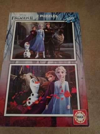2 Puzzles Frozen II - 100 piezas Educa