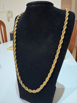 Cordon laminado en oro 18k - 60cm CALIDAD A++