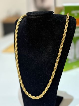 Cordon laminado en oro 18k - 60cm CALIDAD A++